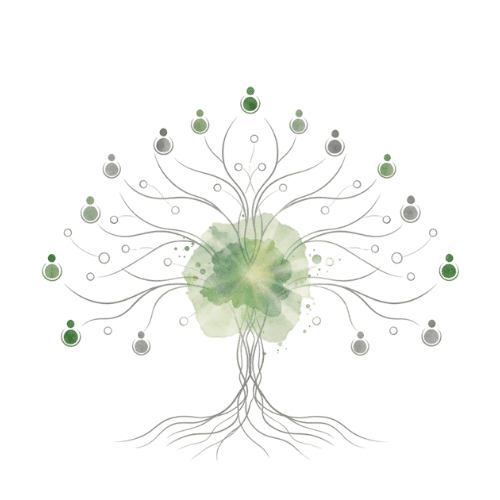 Ilustração de mãos se unindo